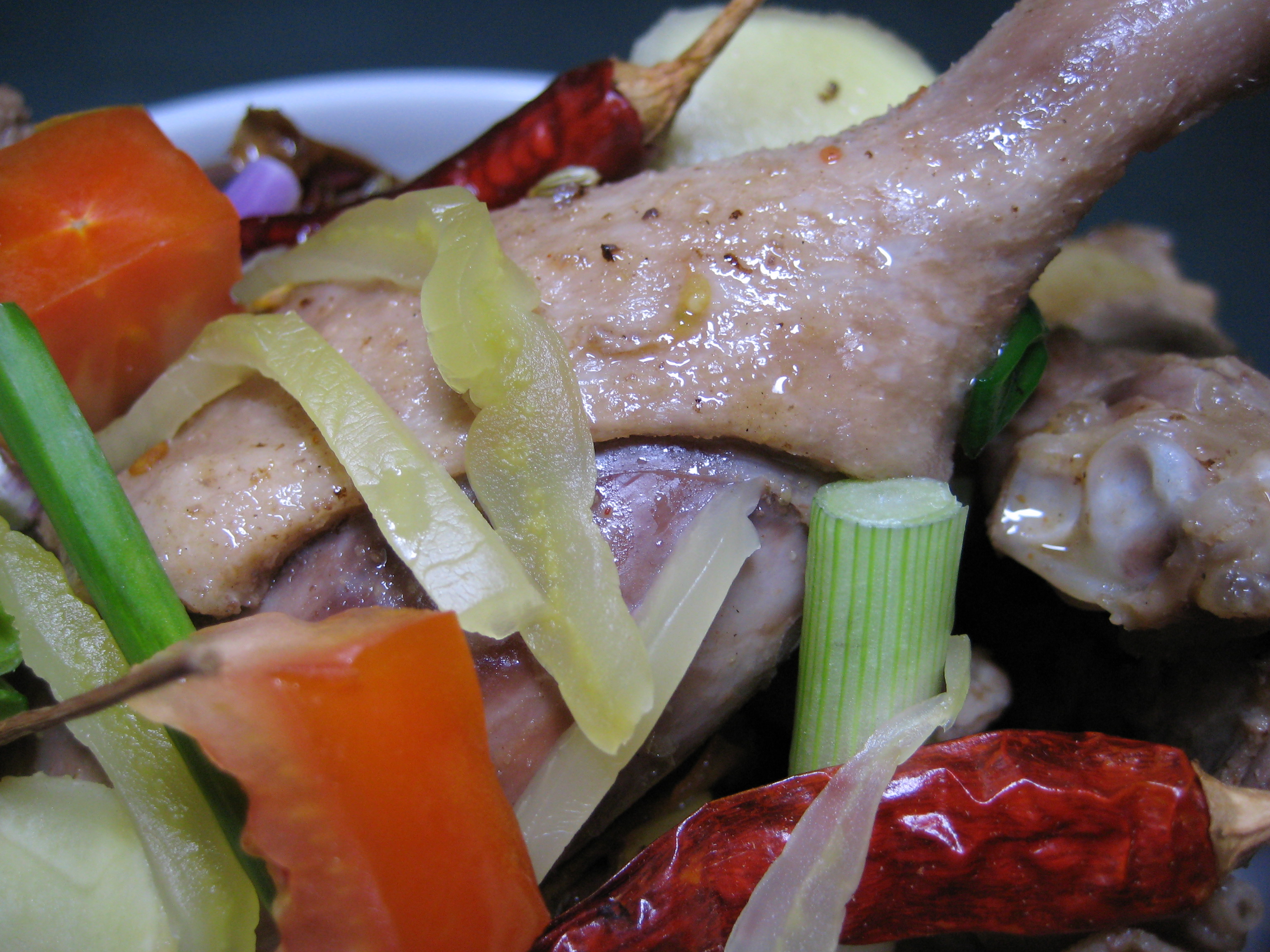 Stir-fry Salted Vege Duck